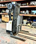 CROWN,40WTL,WALKIE Stacker Straddle Forklift 11' Reach 3500LBS 24VDC. Fixed Price $4000.00.