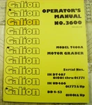 Dresser Galion T400A Motor Grader Operators Manual. Fixed Price $55.00.