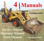 Case Backhoe Loader Shop Service Manual Operator Parts Ship Fast Cd. Fixed Price $29.99.