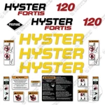 Fits Hyster S120FTS Forklift Kit Equipment Decals - 7 Year Outdoor Vinyl!. Fixed Price $124.95.