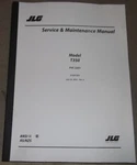 Jlg T350 Tow Behind Boom Lift Service Shop Repair Maintenance Manual. Fixed Price $79.99.