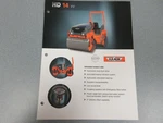 Hamm Roller Brochure 2 Page Hd 14 Vv. Fixed Price $20.00.