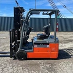 2021 Toyota 8FBE20U 4000LB Used Electric Forklift Triple Mast Sideshift 5307 Hrs. Fixed Price $17950.00.