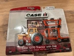Ertl Case Ih Die Cast Metal 1270 Tractor With Disk 1/64 Scale 14480. Fixed Price $42.00.