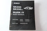 Kobelco SK200LC Mark Iv Excavator Parts Manual Oem Printing. Fixed Price $62.00.