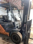 Toyota 8FGU30 Forklifts Pneumatic Tire Propane, Three Stages, 5' Long Forks. Fixed Price $15700.00.