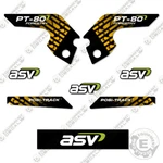 Fits Asv PT-80 Decal Kit Skid Steer (custom Forestry) 7 Year 3M Vinyl!. Fixed Price $199.95.