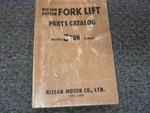 Nissan Datsun FG106U FD106U FG107U FD107U Forklift Truck Parts Catalog Xz. Fixed Price $48.97.