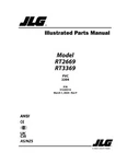 Jlg RT2669 RT3369 Scissor Lift Parts Catalog Manual. Fixed Price $78.00.
