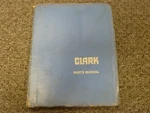 Clark C500-S100 Lp Gas Forklift Truck Parts Catalog Manual. Fixed Price $113.36.