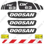 Fits Doosan DX63-3 Kit Excavator Equipment Decals 3M Vinyl!. Fixed Price $149.95.