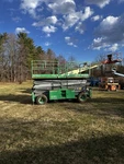 2016 Skyjack SJ9250 4X4 Diesel Scissor Rough Terrain Man Lift Outriggers. Fixed Price $11500.00.