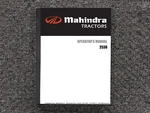 Mahindra Wheel Tractors 2538 Operator Owner Maintenance Manual. Fixed Price $87.39.