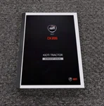 Kioti CK20S Tractor Service Repair Workshop Manual. Fixed Price $167.51.