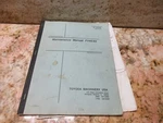 Toyoda FV45/65 Cnc Vertical Mill Maintenance Manual M-00368. Fixed Price $99.99.