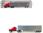 Mack Ch 613 W/sleeper Red W/livestock Trailer 1/87 (ho) By Promotex 006349. Fixed Price $34.99.
