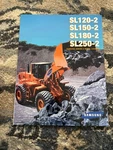 Samsung SL120 SL150 SL180 SL250 Wheel Loader Brochure FCCA25. Fixed Price $21.99.