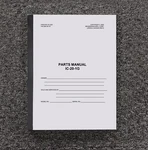 Broderson IC-20-1G Industrial Carrydeck Crane Parts Catalog Manual Book. Fixed Price $124.74.