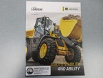 John Deere 524L, 324L, 344L Wheel Loaders Sales Brochure 28 Page. Fixed Price $25.00.