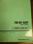 Takeuchi TB15/120 Compact Excavator Parts Manual. Fixed Price $68.00.