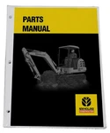 New Holland EC45 Excavator Parts Catalog Manual - Part# 7318575601. Fixed Price $49.72.