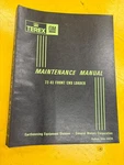 Terex Gm 72-81 Front End Loader Service Shop Maintenance Manual. Fixed Price $49.99.