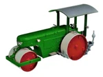Nzg 627-3 Hamm DL10 3-WHEEL Historical Asphalt Roller Green 1/50 Die-cast Mib. Fixed Price $145.00.