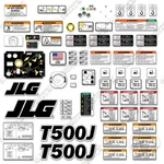Fits Jlg T500J Decal Kit Towable Boom Lift Sticker Set - 7 Year 3M Vinyl!. Fixed Price $224.95.
