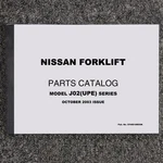 Nissan MCPL02A25LS Forklift Truck Parts List Catalog Manual Book Ucs. Fixed Price $139.30.