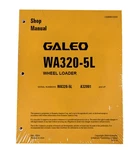 Komatsu WA320-5L Wheel Loader Workshop Repair Service Manual Part # CEBD012003. Fixed Price $118.28.