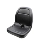Black Vinyl Seat Fits Gradall Replaces 00367800. Fixed Price $195.70.