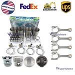 Overhaul Rebuild Kit+rod For Caterpillar C3.4 Engine Loader 904H 906H 907H. Fixed Price $673.55.