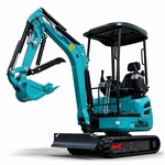 2.5 Ton Mini Excavator Kubota D902 Engine Side Swing Extendable Track Digger Us. Fixed Price $12999.00.