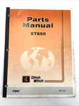 Ditch Witch Excavator Tool Carrier XT850 Parts Catalog Manual Book 053-132. Fixed Price $99.95.