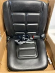 Global Industrial Universal Adjustable Forklift Seat With Suspension, Black. Fixed Price $204.99.