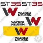 Fits Wacker Neuson ST35 Decal Kit Loader 2020+ -7 Yr Outdoor 3M Vinyl!. Fixed Price $134.95.