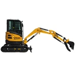 2.8 Ton, Yanmar Diesel Engine Mini Excavator W/ Hydraulic Thumb CFG-STE35SR. Fixed Price $26891.24.