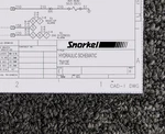 Snorkel TM12E Mast Lift Hydraulic Schematic Diagram Manual. Fixed Price $113.58.
