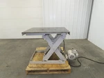 Autoquip 26W25 Hydraulic Scissor Lift Table 2000LB 26" Travel 30X40" Top 3PH. Fixed Price $1649.99.