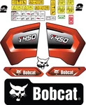 Fits Bobcat T450 Kit Skid Steer / Safety Decals 3M Vinyl Free Shipping. Fixed Price $159.95.