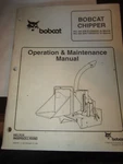 1999 Bobcat WC-5A WC-8A Wood Chipper Attachment Operation And Maintenance Manual. Fixed Price $17.99.