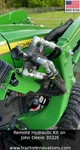 Remote Hydraulic Kit - John Deere 2, 3, 4 Series Tractors Simple 15 Min. Install. Fixed Price $650.00.