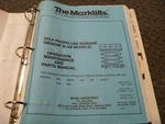 Industries 25E Marklift Scissor Parts Operator & Maintenance Manual Xz. Fixed Price $141.09.
