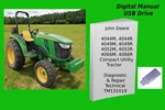 John Deere 4044M 4044R 4049M 4049R 4052M 4052R 4066M 4066R Tractor Tech Manual. Fixed Price $24.99.