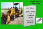John Deere 210C 310C 215C Backhoe Loader Technical Repair Manual See Description. Fixed Price $24.99.
