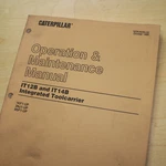 Caterpillar IT12B IT14B Wheel Loader Owner Operation Maintenance Manual Book. Fixed Price $49.10.