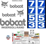 7753 Premium Replacement Decal Sticker Kit Fits Bobcat Skid Steer Loader.. Fixed Price $85.00.