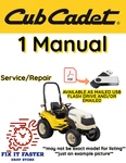 Cub Cadet Compact Tractor 7235 Service Repair Shop Manual Pdf On Usb. Fixed Price $24.50.