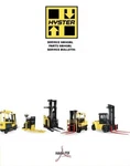 Hyster-forklift-service Manual-parts Manual-all Models. Fixed Price $125.00.