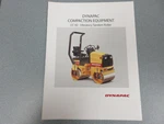 Dynapac CC92 Roller Compactor Brochure Page. Fixed Price $20.00.